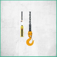 五一牌 环链电动葫芦大吨位电动葫芦 20T带跑车链条式电动葫芦 WHD5-15-06S