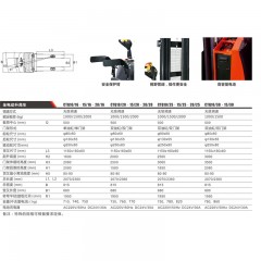 牛力 全电动叉车搬运车电瓶站驾式电动堆高液压升高车装卸铲车1吨1.6米  CTQ-N10/15/20