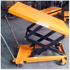 凯美 手动液压平台车电动平台车搬运设备升降机升降平台全自动平台 SLYD