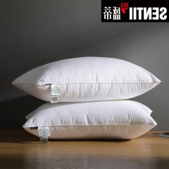 国产 全棉枕头纯棉枕芯单双人羽丝绒
