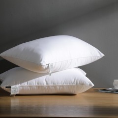 国产 全棉枕头纯棉枕芯单双人羽丝绒