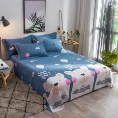 国产 全棉床单单件纯棉单人床1.2m/1.5m