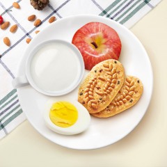 焙朗 早餐饼酥性饼干混合莓果味150g 搭牛奶更佳小零食