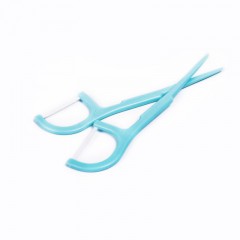 宜洁 扁线牙线棒家庭装弓形牙线棒牙签线剔牙线100只