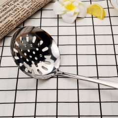 宜洁 致优不锈钢漏勺过滤网火锅勺汤勺厨房不诱钢餐具麻辣烫