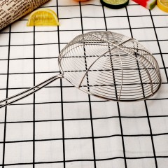 宜洁 不锈钢捞勺漏勺过水勺油炸捞勺面条捞滤网勺线漏辣烫漏勺