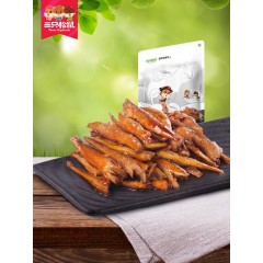 三只松鼠 香辣味小鱼小鱼仔100g 即食小鱼干开胃下饭菜麻辣小鱼仔