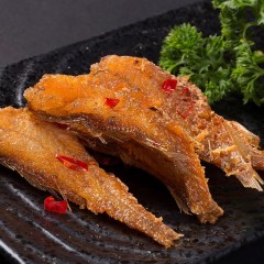 三只松鼠  香酥小黄鱼96g香辣熟食即食小鱼仔