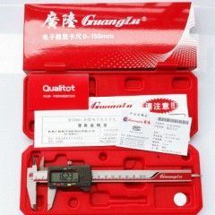 广陆  SF2000三键大屏数显卡尺  111N-102