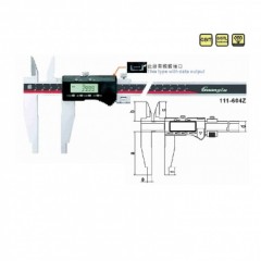 广陆 双内爪数显卡尺 SPC输出 111-602-2J