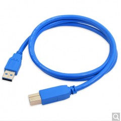 山泽 UK-810 UK-815 UK-830 USB3.0高速打印机数据线3.0A公对B公