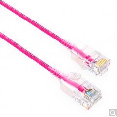 山泽 SZF-8080 SZF-8100  超六类细径高纯无氧铜网络跳线