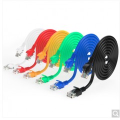 山泽 SH-1200 WXH-020C高速超五类山泽20米超5类网线跳线黑色红色