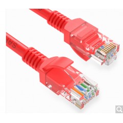 山泽 SH-1200 WXH-020C高速超五类山泽20米超5类网线跳线黑色红色