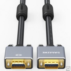 山泽 VGA线3+9线工业发烧级视频线 S09010  S9015 S9020 S9030