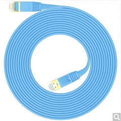 山泽 CAT-708B CAT-710B CAT7类扁平网线 镀金屏蔽双绞网络连接线