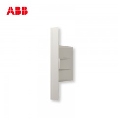 ABB 开关插座轩致无框雅典白色电视一分一带分支一位电视插座AF304