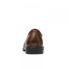 红蜻蜓 真皮男鞋春季新款时尚商务休闲套脚舒适男皮鞋