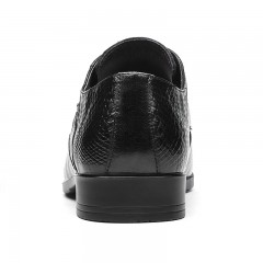 红蜻蜓 男士单鞋春季新款真皮皮鞋男商务正装尖头婚礼正装男鞋