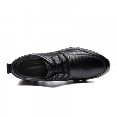 红蜻蜓 冬季新品青年潮流高帮休闲鞋真皮保暖男棉鞋冬皮鞋