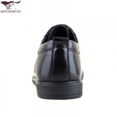 七匹狼 皮鞋新款休闲透气真皮英伦时尚潮鞋舒适头层牛皮男鞋子