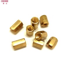春和 M4六角双通铜柱 铜螺柱 铜螺丝 隔离柱6/8/10/12/15/20/25/~60MM