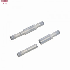 春和 对接端子 白色尼龙子弹头型公母电线对接头 汽车用接线对接端子