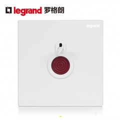 罗格朗 紧急按钮开关消防报警面板SOS床头手动报警按钮呼叫开关