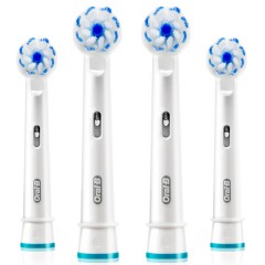 欧乐B 电动牙刷圆形旋转刷头通用替换 适d12等eb17 18 20 25 50 60