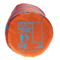 迪卡侬 ARPENAZ 20° JUNIOR户外露营20度儿童信封式睡袋