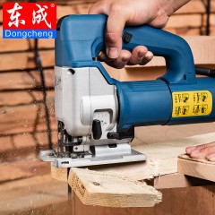 东成 曲线锯机家用电动工具 手持木工电锯切割机 东城多功能拉花机 M1Q-FF-85