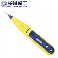 长城精工 测电笔感应式电笔数显式测灯氖管发光验电笔电工工具 420104