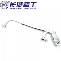 长城精工 钢锯架/钢锯条可调节式锯弓铝合金管固定锯架手锯手锯条 414933