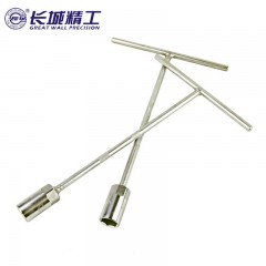 长城精工 T型套筒扳手外六角T型扳手修理用T字T型丁字手用套筒扳手 428611