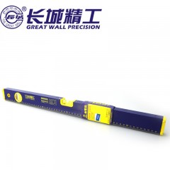 长城精工 水平尺91系列精铣底铝水平尺多规格测水平垂直铝标尺直尺 176226