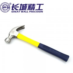 长城精工 羊角锤木柄起钉锤多规格羊角锤头木匠榔头钉夹锤铁锤子 251122