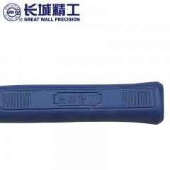 长城精工 钳工锤亚光纤维柄鸭嘴锤斩口锤敲绣锤钣金锤子铁锤 253015