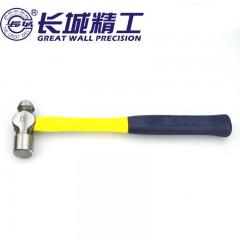 长城精工 圆头锤纤维柄奶头锤多规格钳工锤奶子榔头铁锤子铁锤头 252011