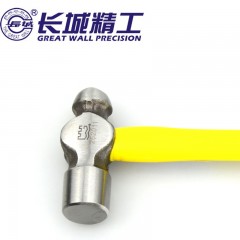 长城精工 圆头锤纤维柄奶头锤多规格钳工锤奶子榔头铁锤子铁锤头 252011