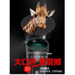 雷龙 单筒望远镜高清高倍1000 微光夜视 户外打猎 充氮防水大目镜广角