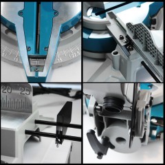 博大 14寸355大型切割机锯铝机界铝机斜断锯大功率带激光斜切割锯 M1-355