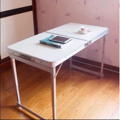 国产 折叠桌简易折叠桌子便携式铝合金桌椅户外折叠餐桌展业宣传摆摊桌