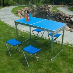 国产 折叠桌简易折叠桌子便携式铝合金桌椅户外折叠餐桌展业宣传摆摊桌