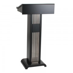 国产 会议演讲台不锈钢讲话发言主持台酒店接待咨询迎宾台培训讲桌