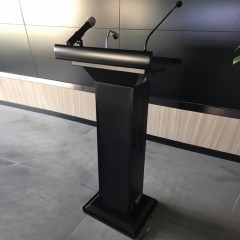 国产 多媒体会议讲台多功能演讲台发言台讲话台报告宣讲台自带音箱话筒