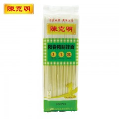 陈克明 阳春精制挂面750g 包装方便速食粗粮待煮面条 非油炸