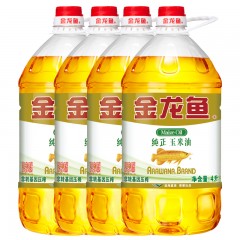 金龙鱼 纯正玉米油4L*4瓶