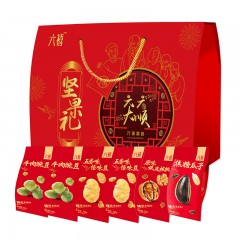 洽洽 坚果六六大顺坚果休闲炒货零食礼盒1112g