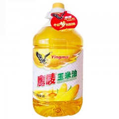 鹰唛 玉米油5L纯一级压榨农家天然自榨非转基因中山特产食用油
