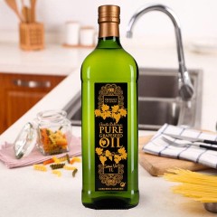 蓓琳娜/BELLINA 葡萄籽油 1000ml 西班牙原瓶进口